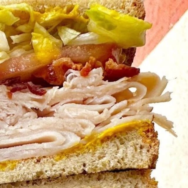 Turkey Club Sandwich.