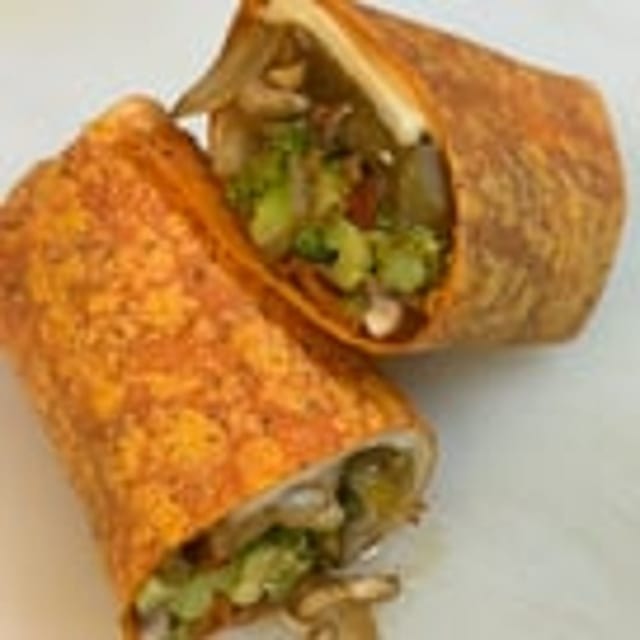 Grilled Chicken Veggie Wrap.