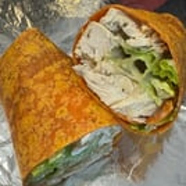Chicken Caesar Wrap.