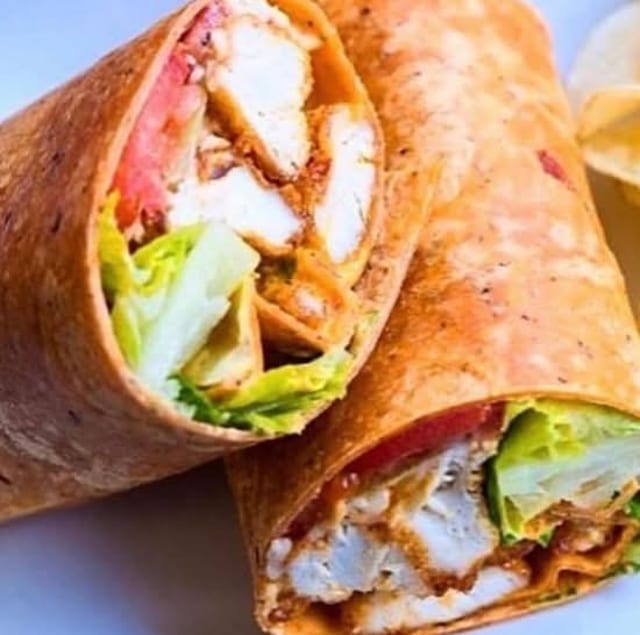 Spicy Chicken Wrap.